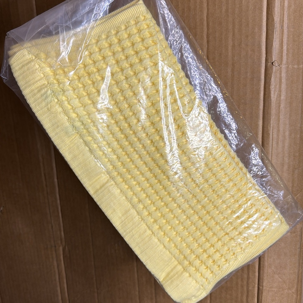 Brooklinen Waffle Washcloth Set 2 Cotton Towels Popcorn